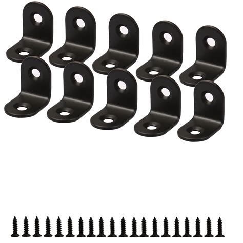 thin metal screw in brackets|flat corner brackets.